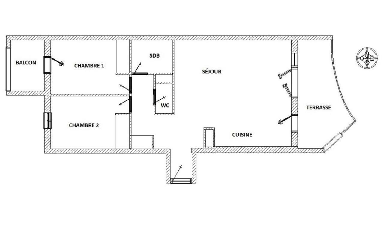 Coeur De Frejus, L'Amphitheatre, Appartement 3 Pieces Climatise, Terrasse, Barbecue, Piscine & Parking Экстерьер фото